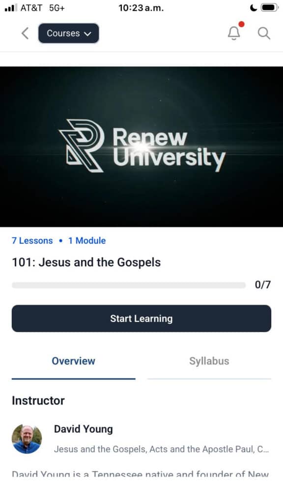 Renew University